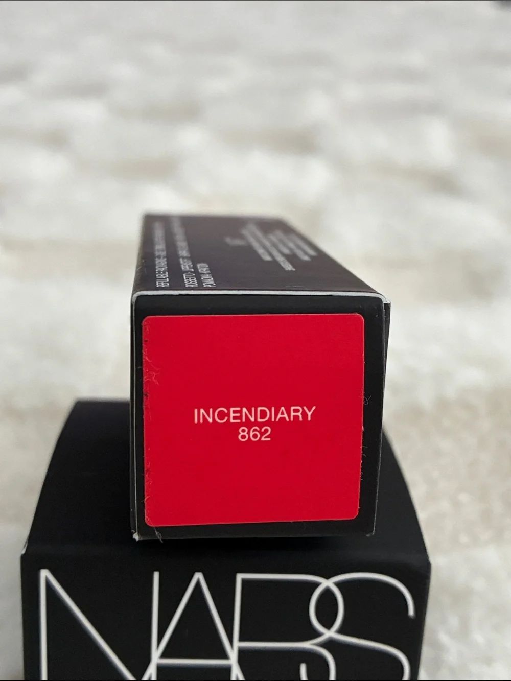 NARS Explicit Lipstick Incendiary 862, Orange Red, Dimensional Satin NEW NIB $42